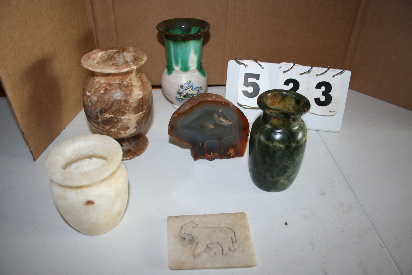Image for Misc Jars, Agate Geode Rock