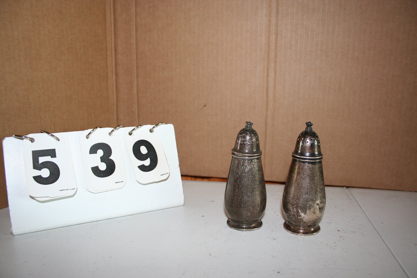 Image for Sterling Silver Salt & Pepper