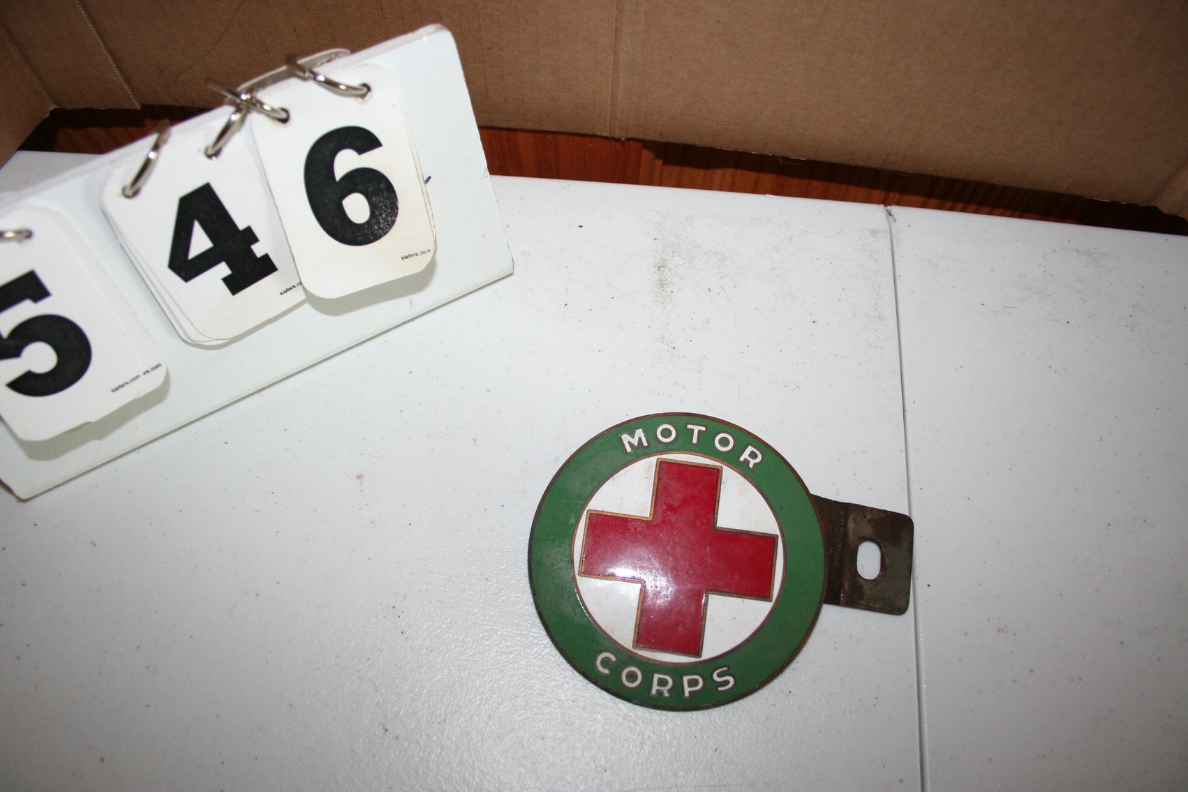 Image for Motor Corps Metal Badge Original