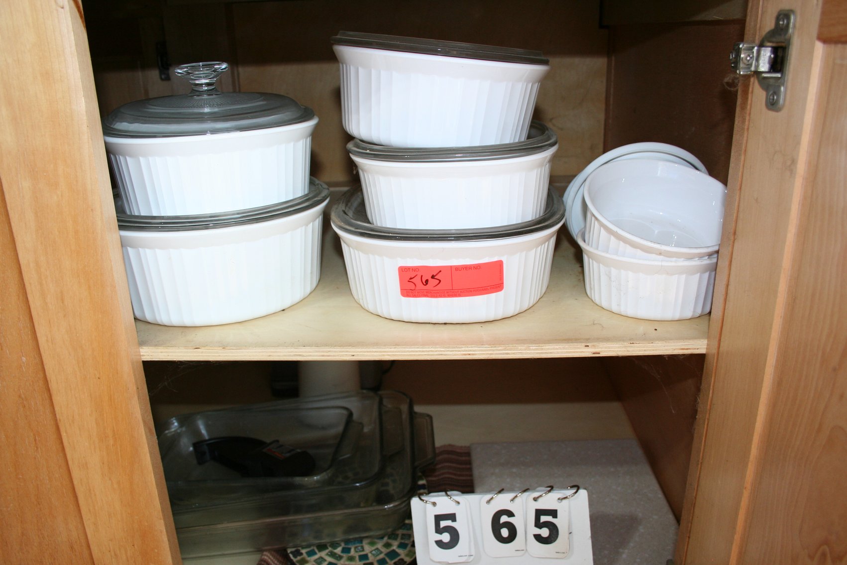 Image for Vintage Corning Ware 7 Pieces (No Chips)