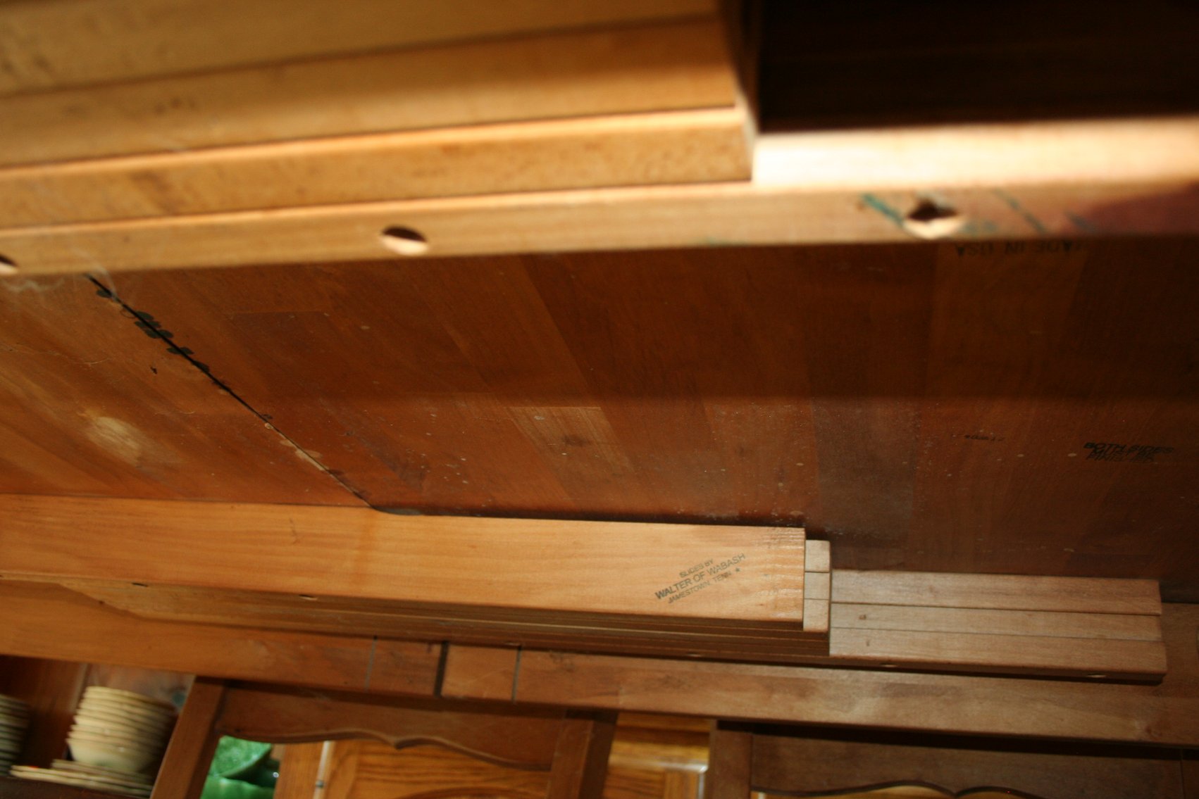 Image for Vintage Heavy, Turned Legs, Maple Table 65