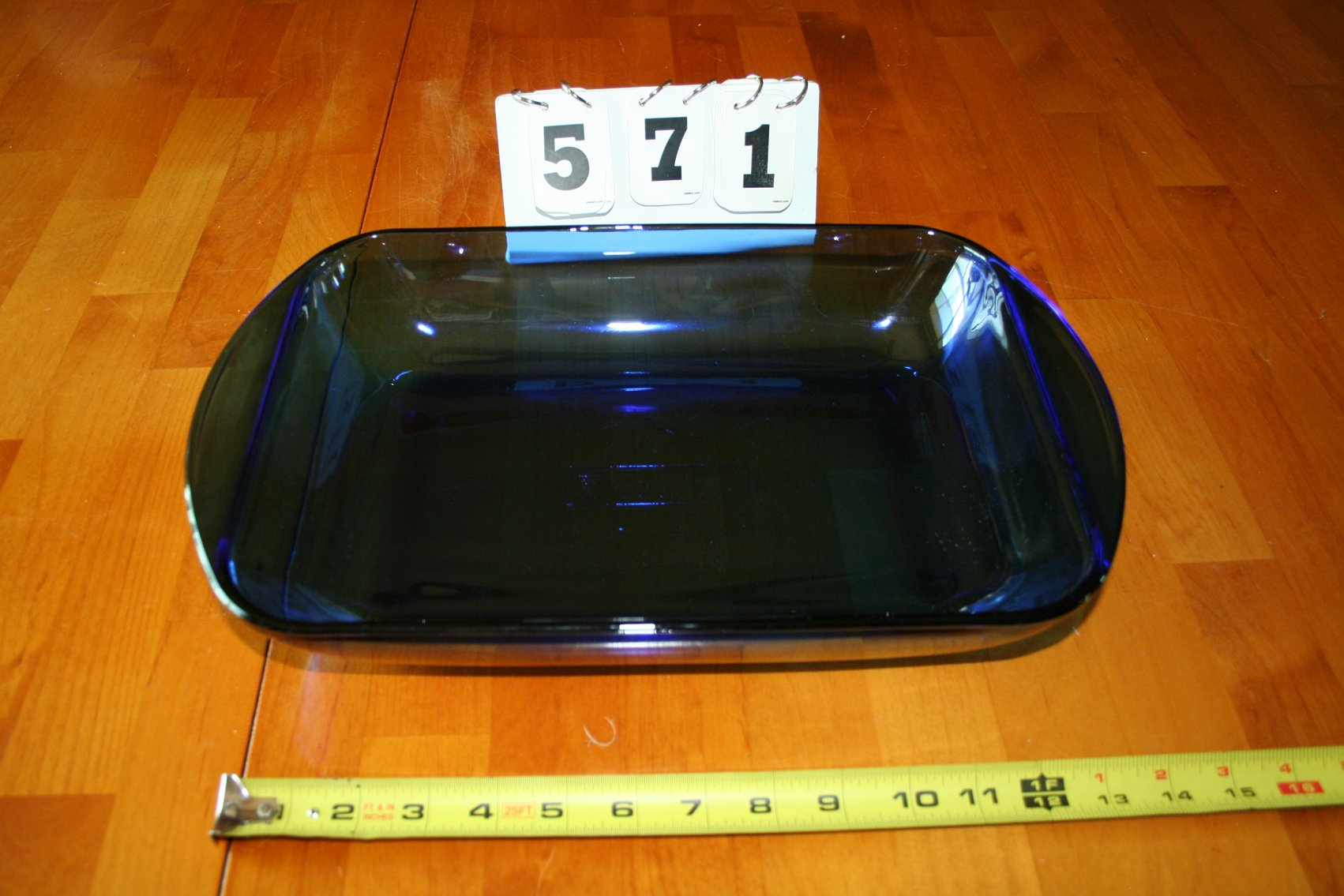 Image for Vintage Cobalt Blue Anchor Hocking 13