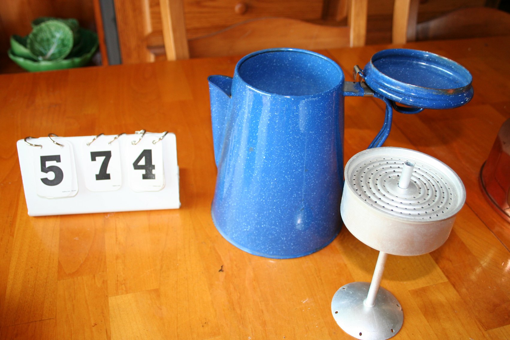 Image for Vintage Camping Coffee Pot