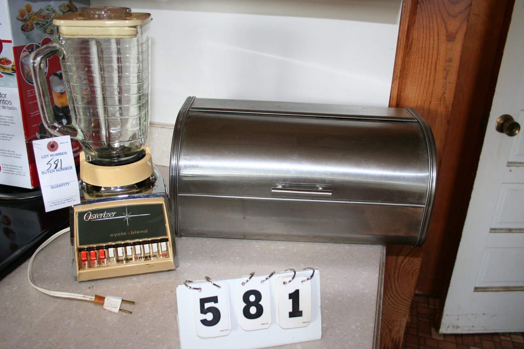 Image for Osterizer Blender (Working) Stainless Bread Box