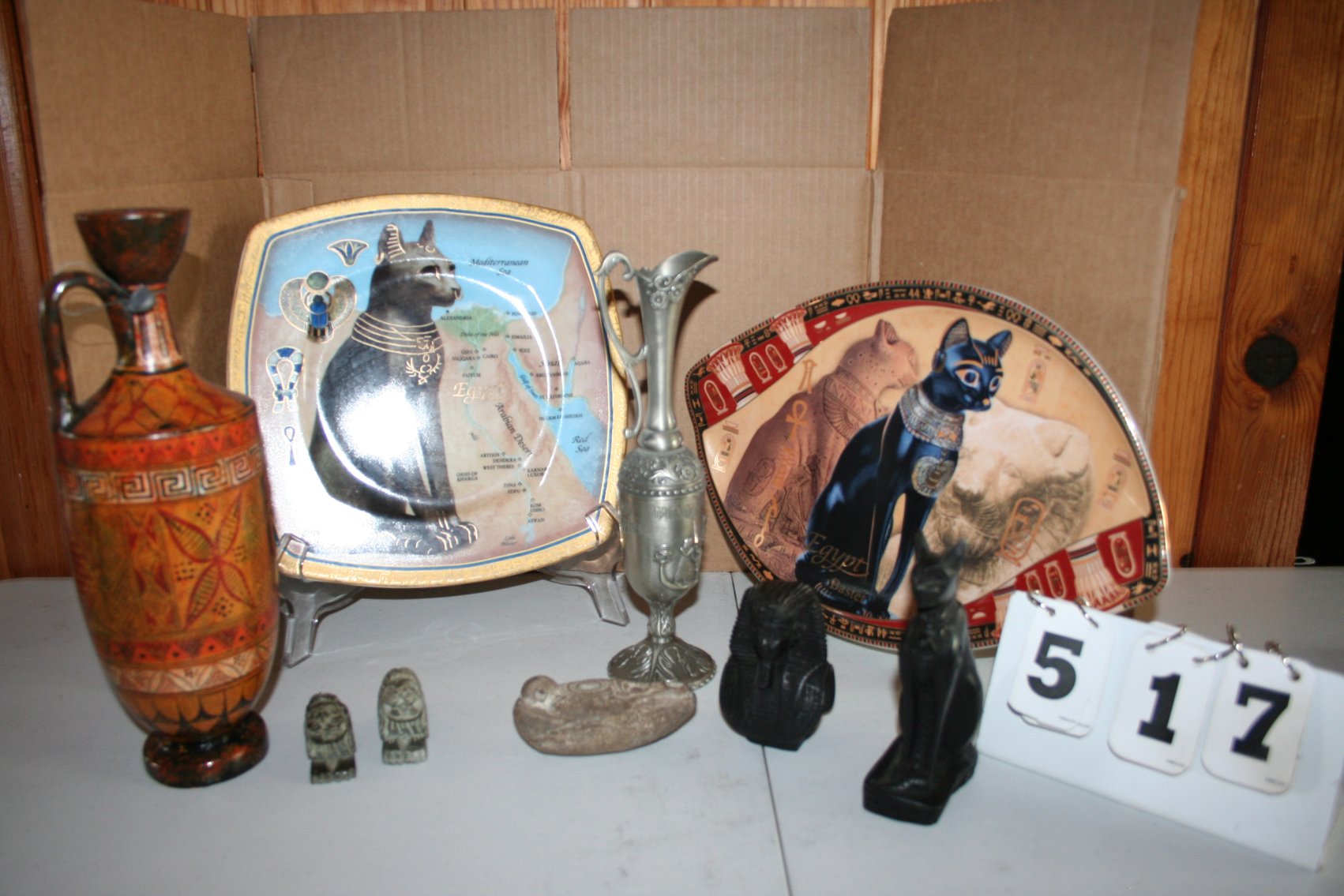 Image for Vintage Signed Egyptian Art Work