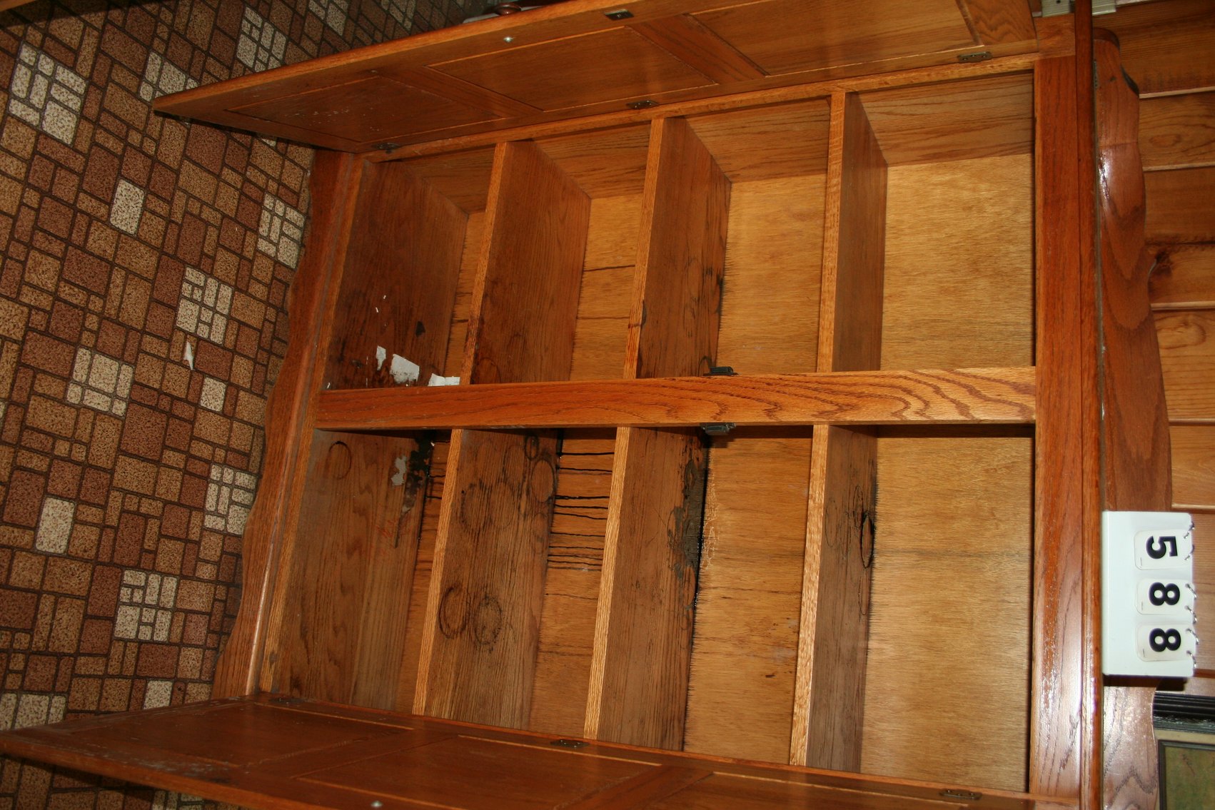 Image for Vintage Oak Cabinet