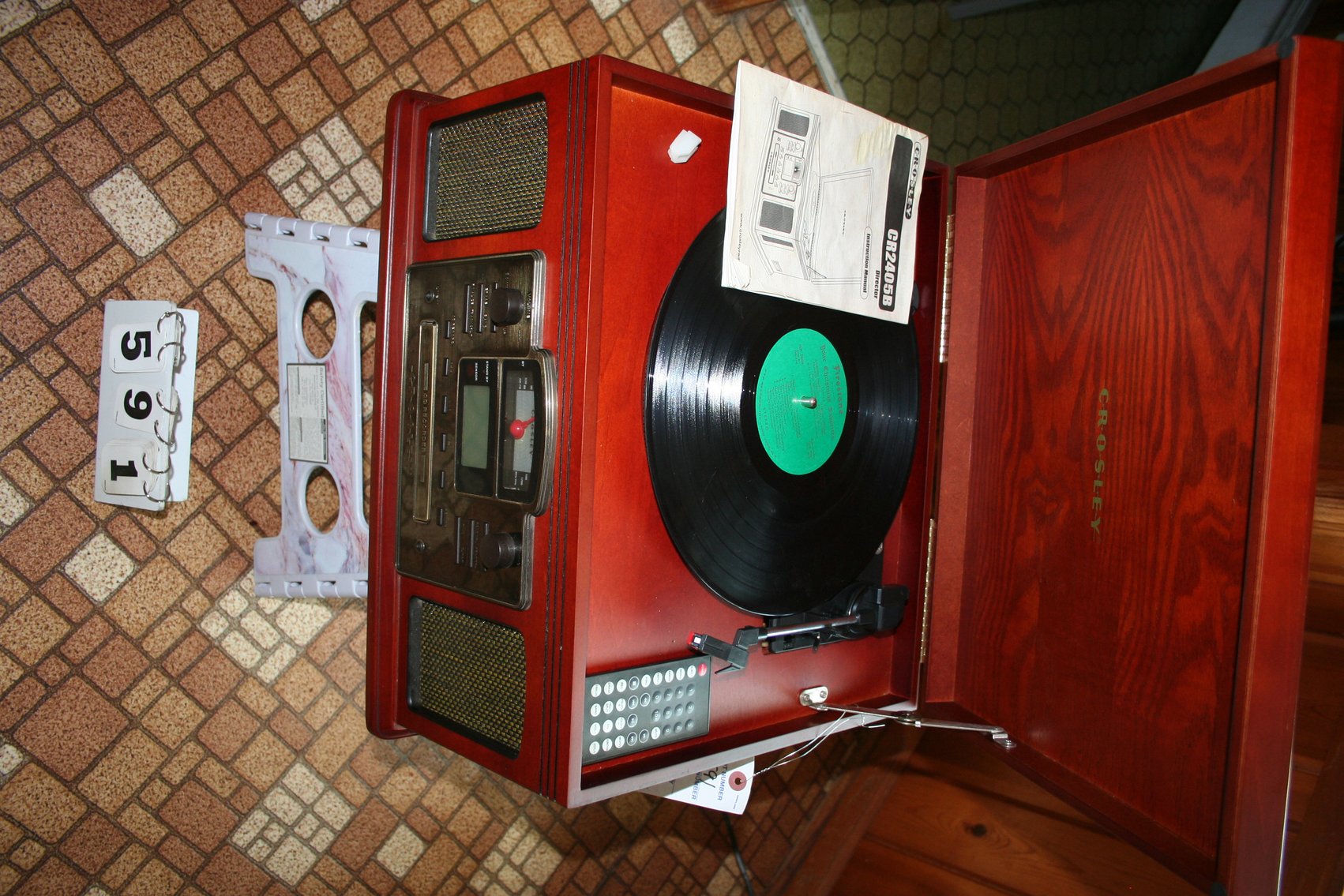 Image for Crosley CR 2405 Radio / Record Player / Cassette Player