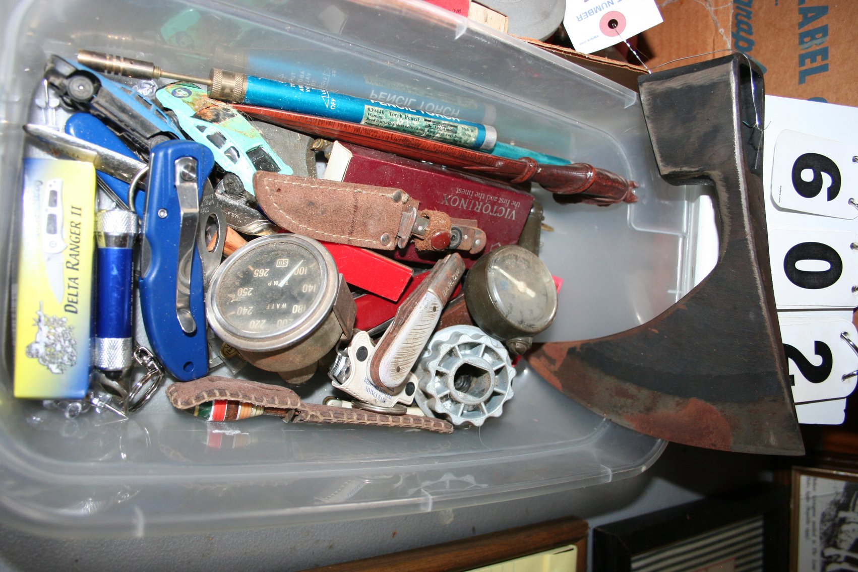 Image for Knives, Axe, Misc Treasure