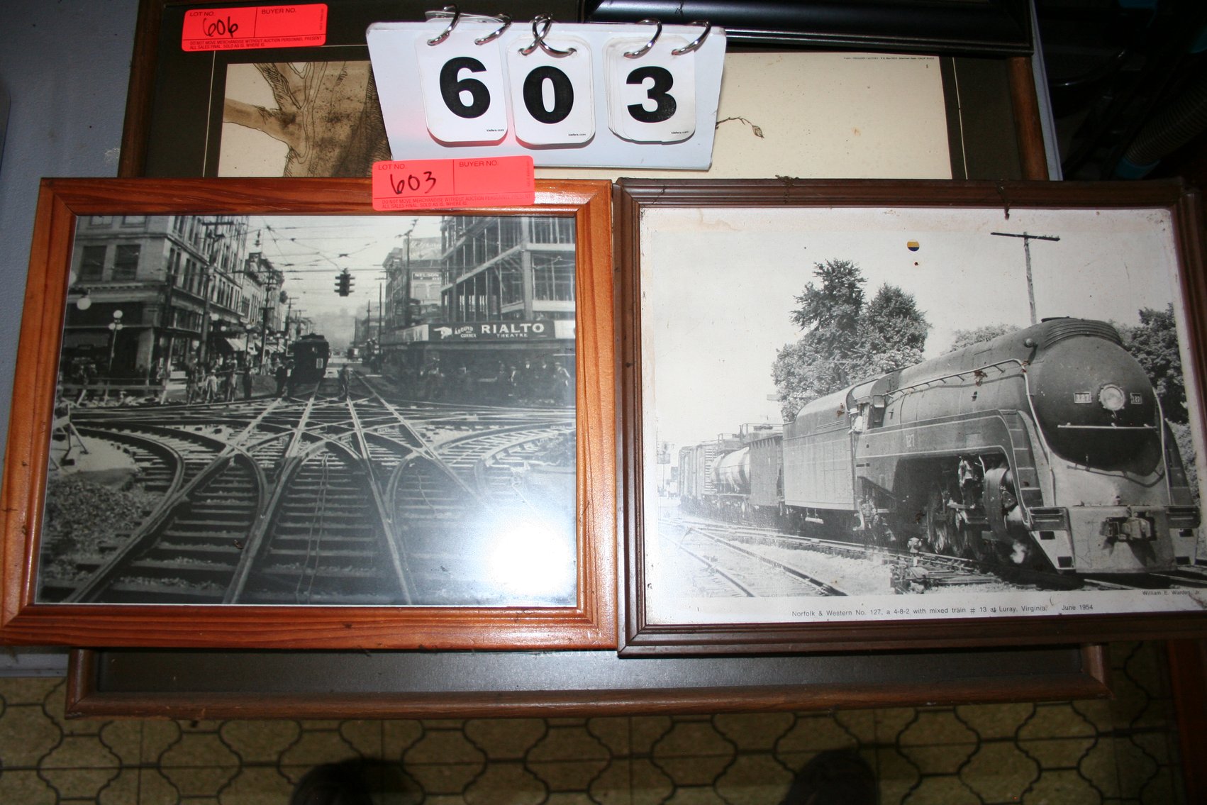 Image for Railroad Pictures, N&W 1954 Photo No 127