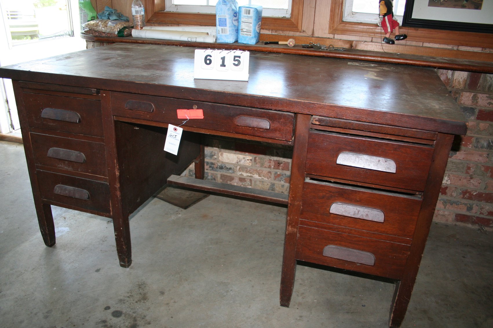 Image for Antique Oak Desk