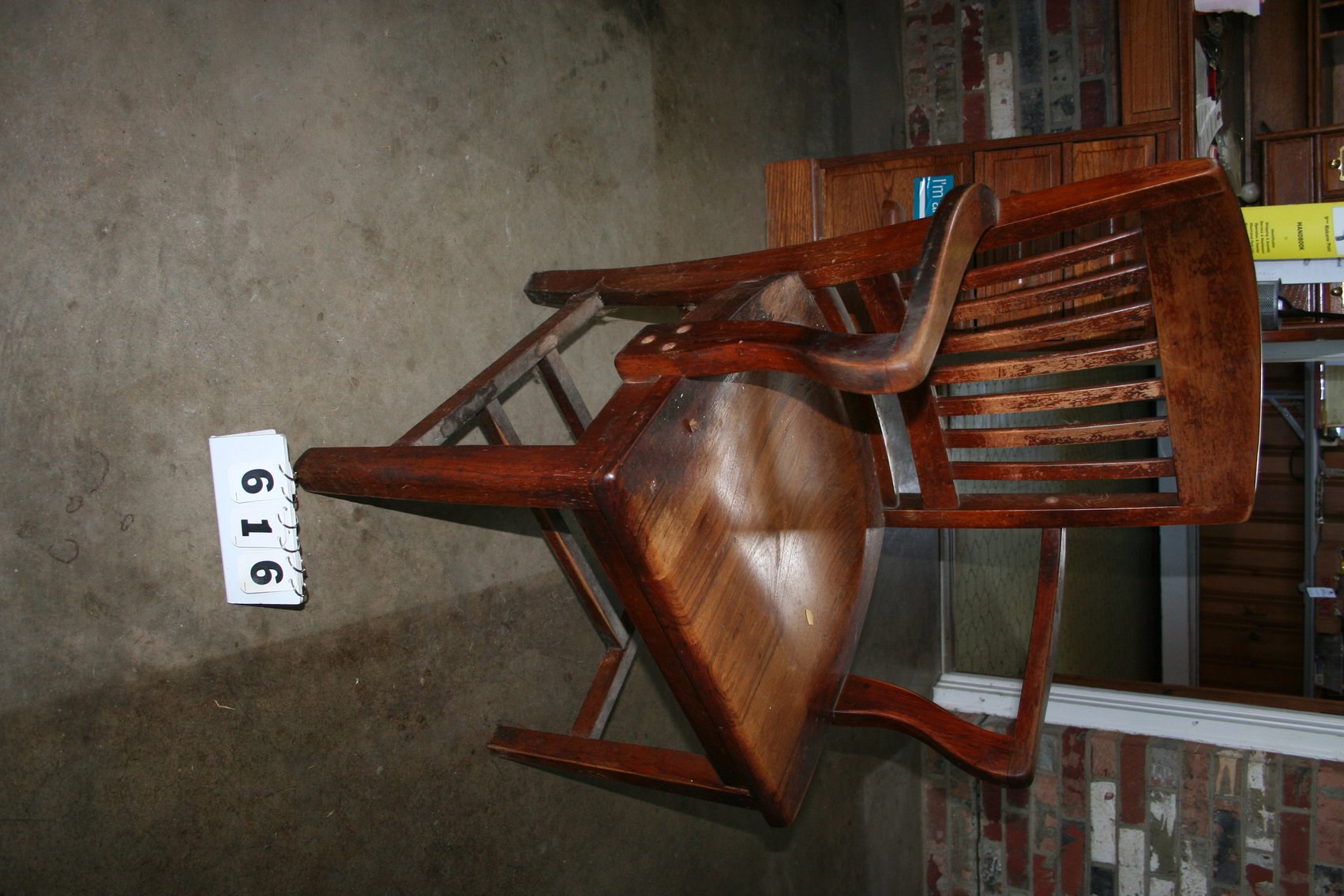 Image for Antique Walnut Desk Chair