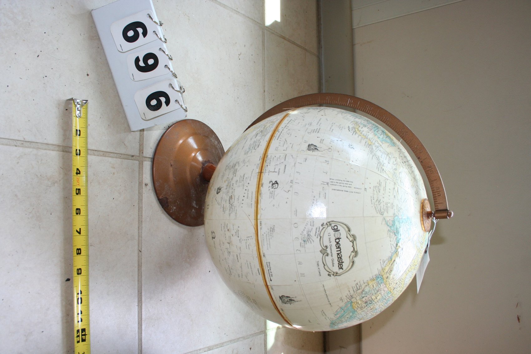 Image for Vintage Globe Master Globe 12