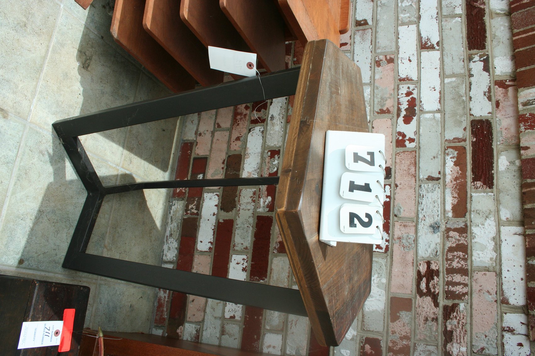 Image for Octagon Wood / Metal Table