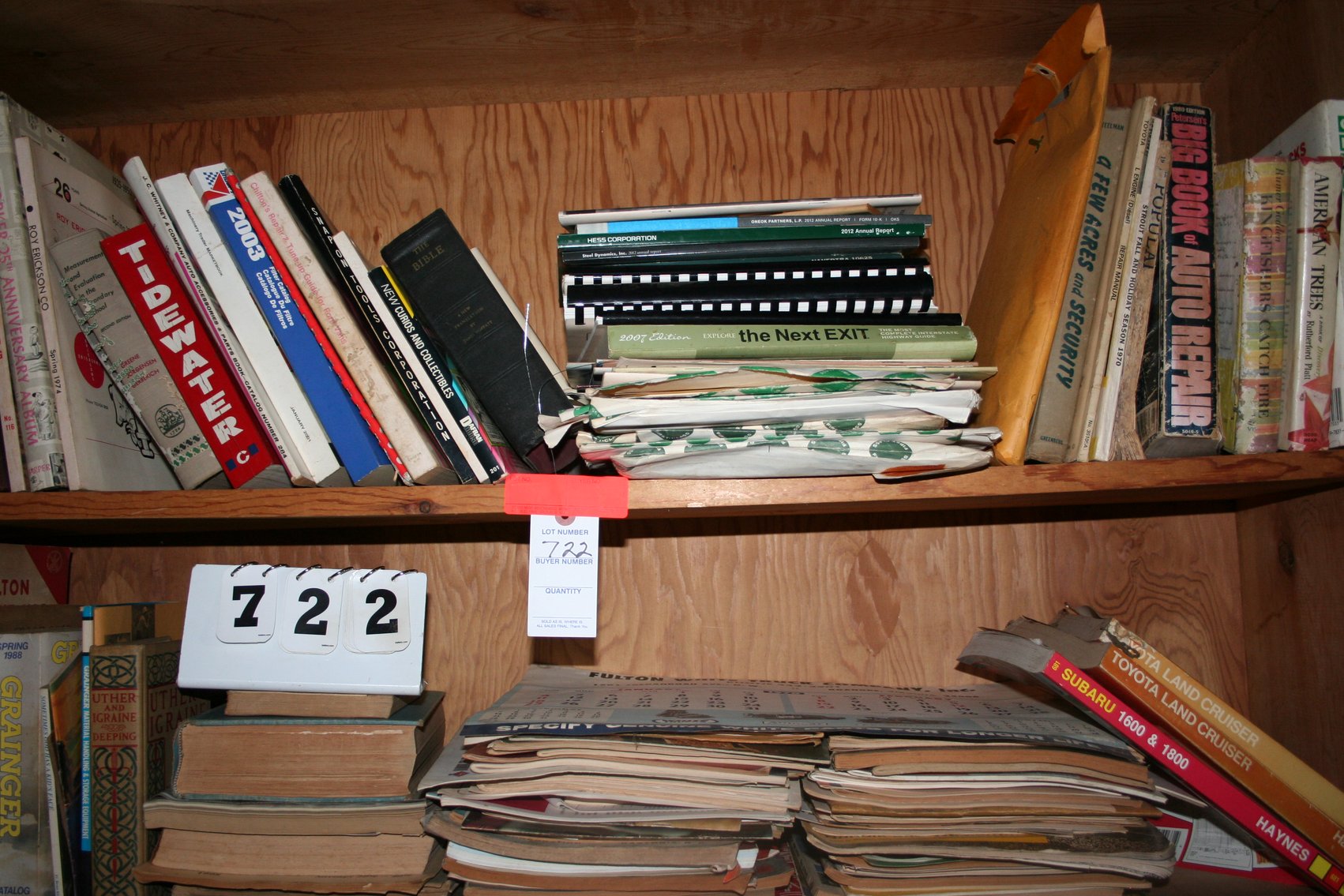 Image for Old Books, Advertisements (2 Shelves)