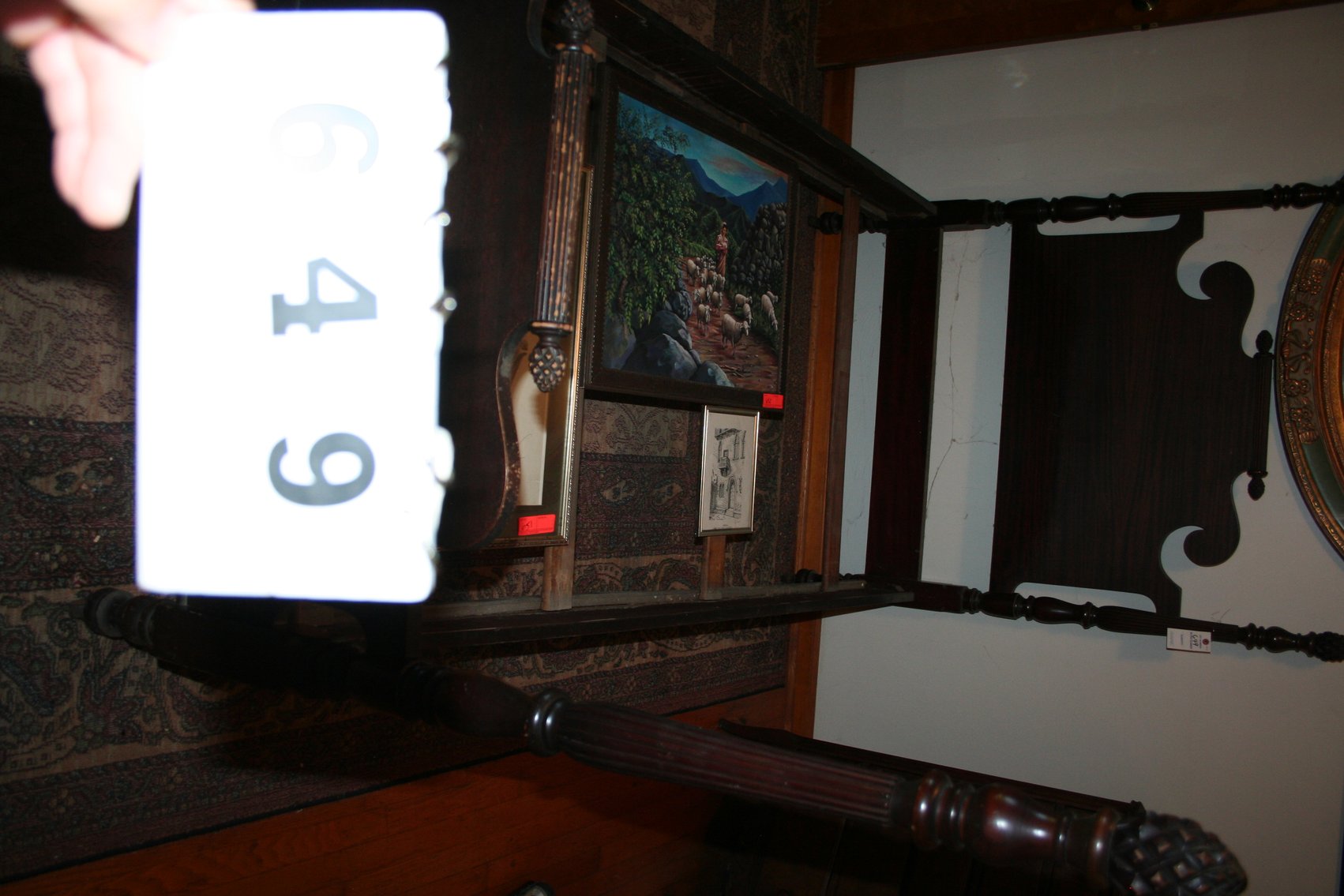 Image for Antique Acorn Post Single Bed (Antique)