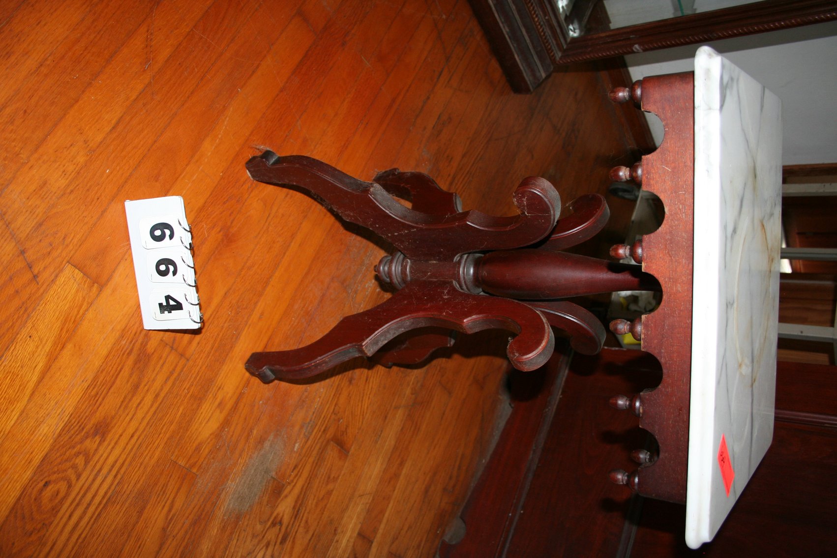 Image for White Marble Top Table 20