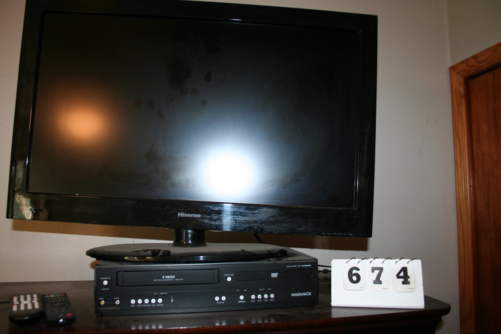 Image for Flat Screen / Magnavox DVD / Movie Player / Recorder