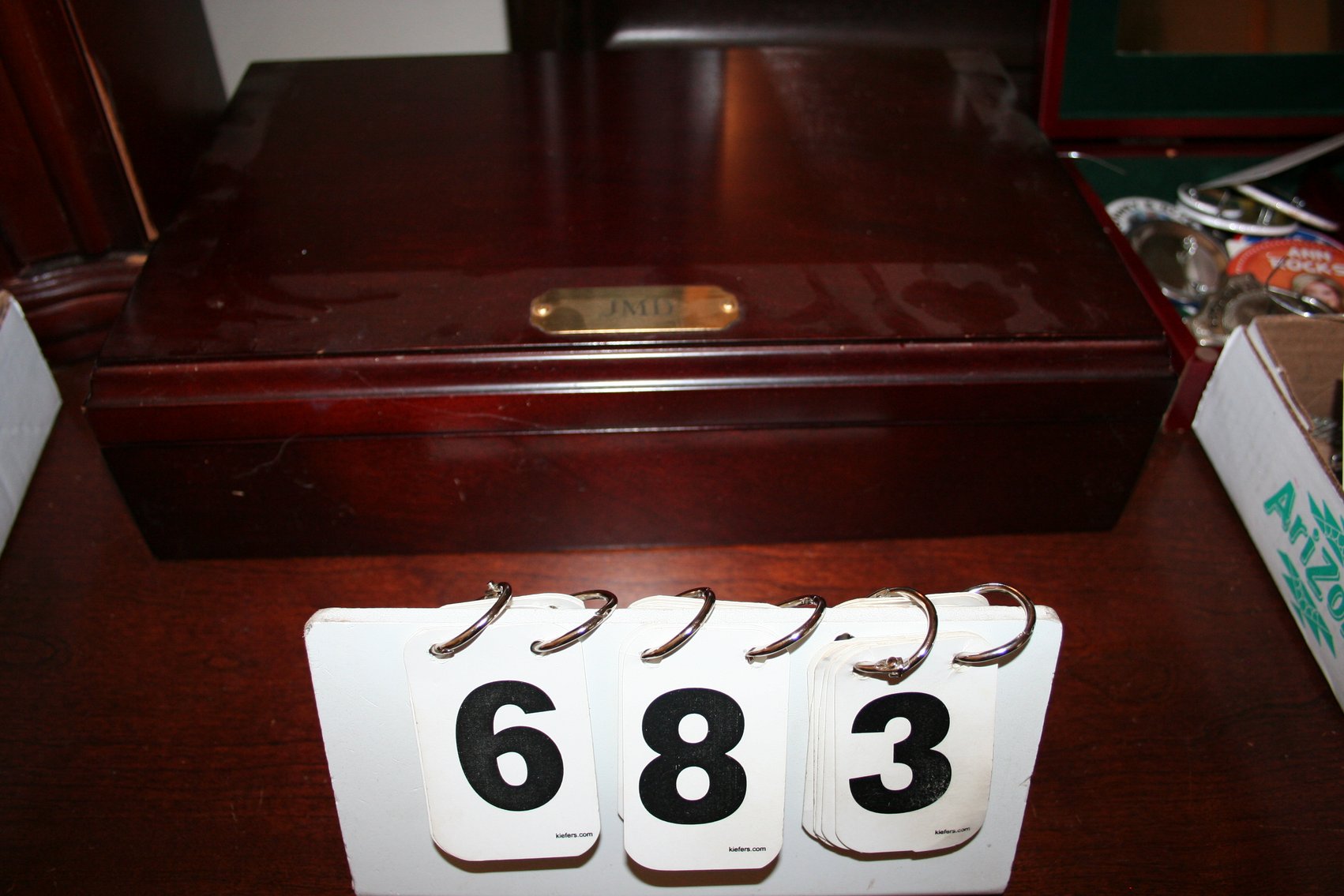 Image for Mens Jewelry Box & Contents