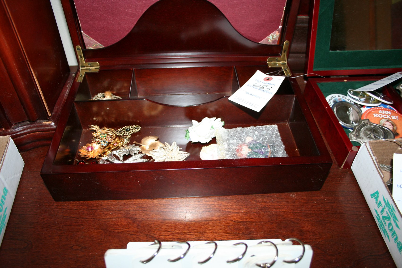 Image for Mens Jewelry Box & Contents