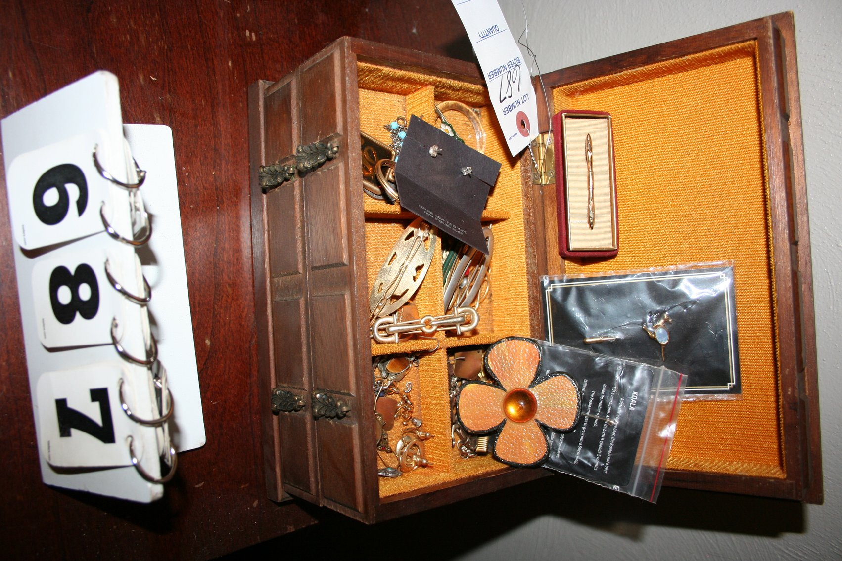 Image for Jewelry Box & Contents