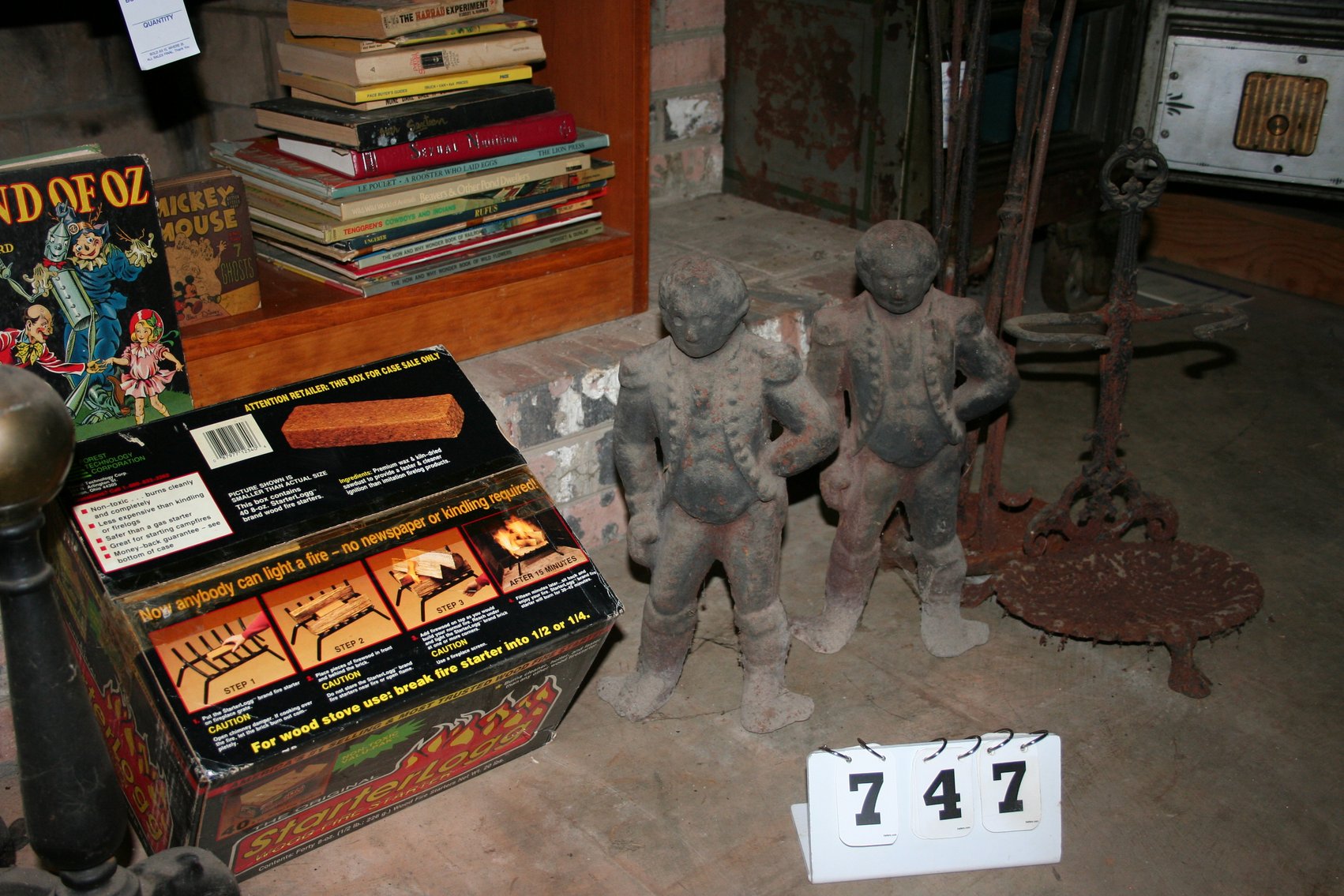 Image for Vintage George Washington Cast Iron & Irons Misc