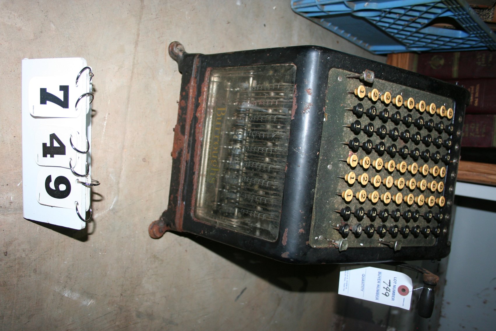 Image for Burroughs Adding Machine