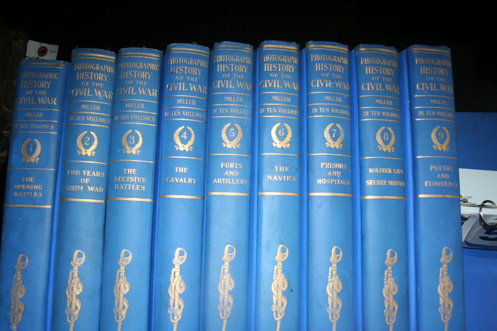 Image for History of the Civil War Volume 1 through 10