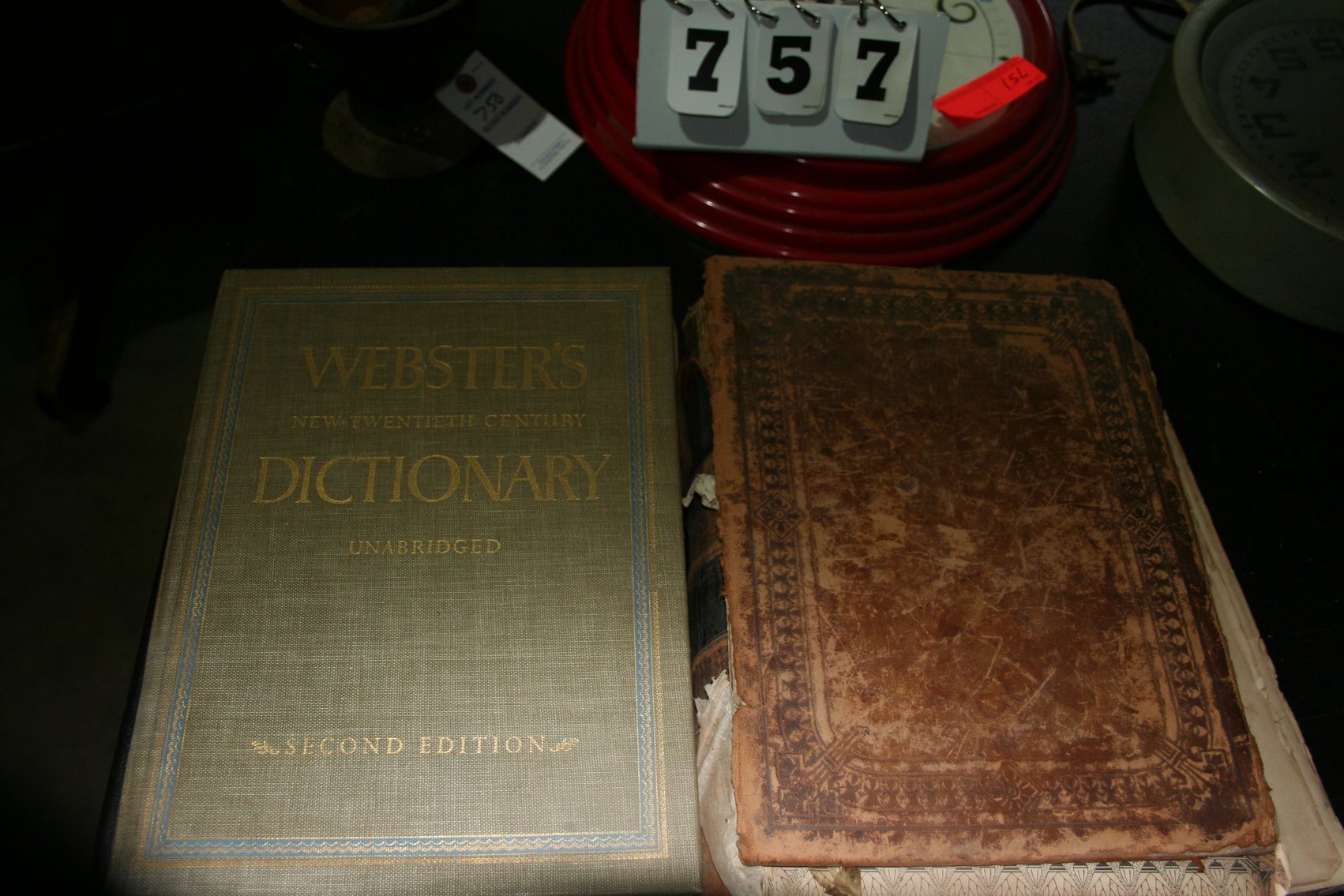 Image for Antique Websters Dictionary (2)