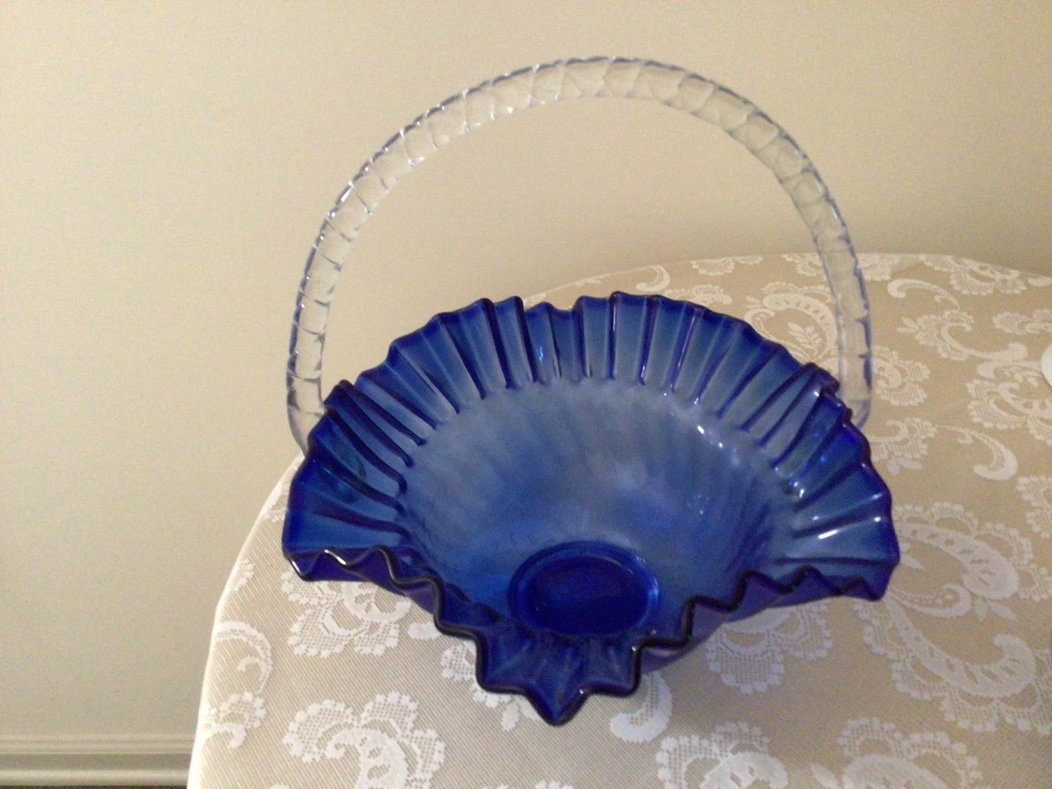 Image for Round Handmade Table with Contents