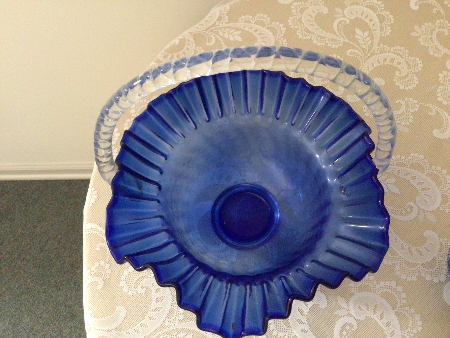 Image for Round Handmade Table with Contents