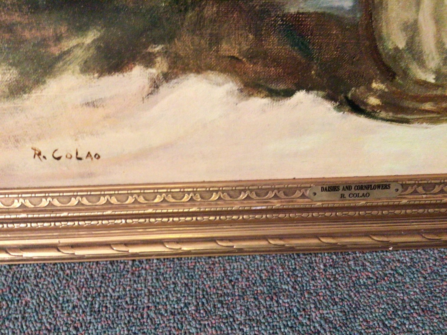 Image for Two Large Framed Paintings