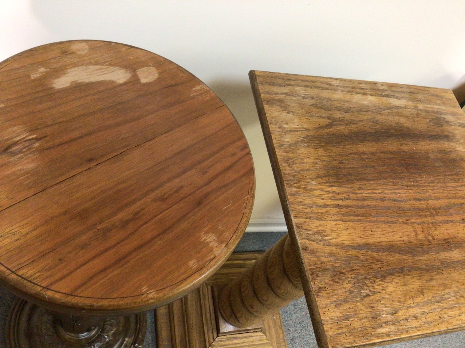 Image for Two Wooden Plant Stands