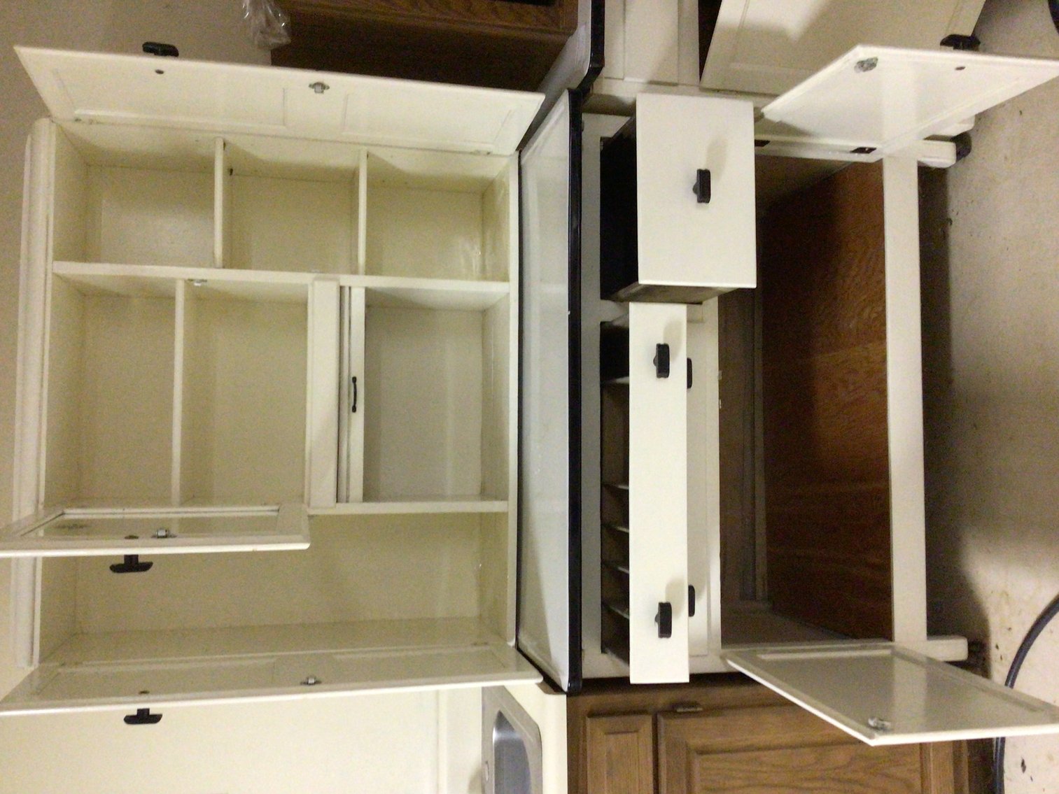 Image for Hoosier Style Cabinet and Base