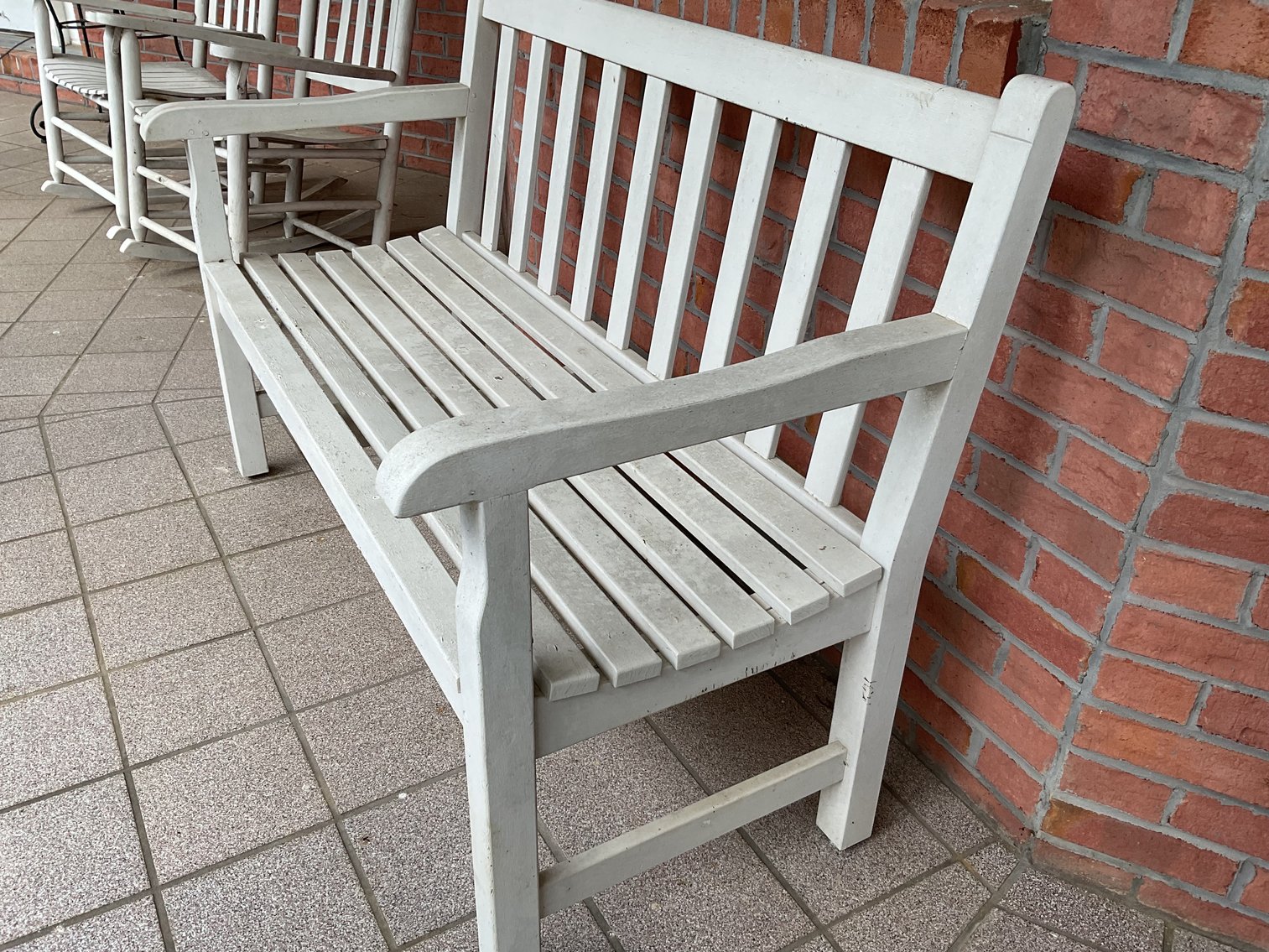 Image for Wooden Porch Bench