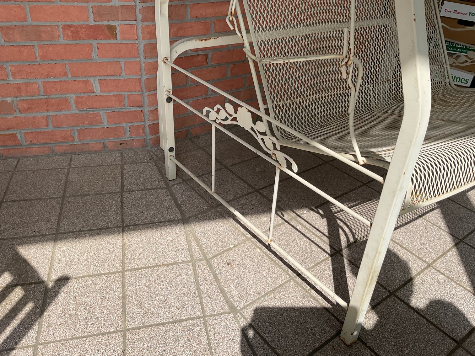 Image for Metal Swing on Stand