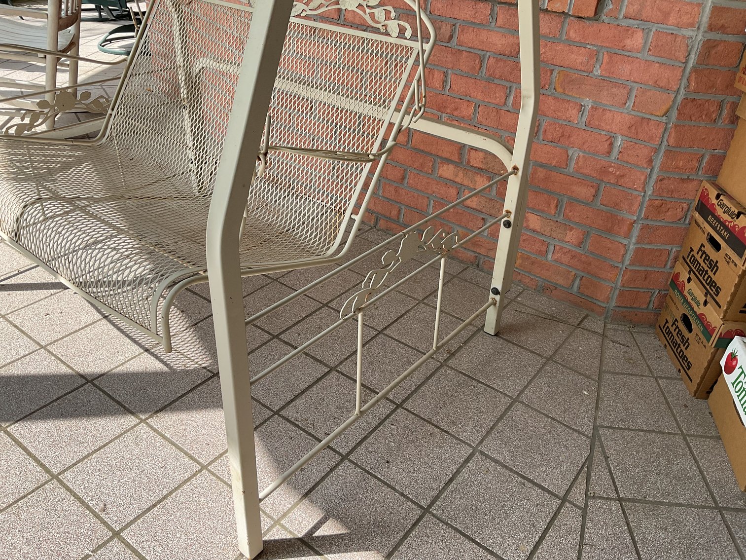 Image for Metal Swing on Stand