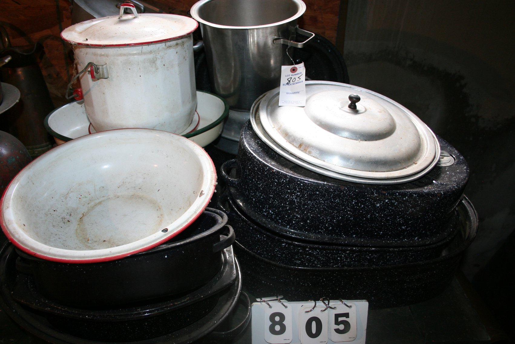 Image for Vintage Enamel Ware Roasters