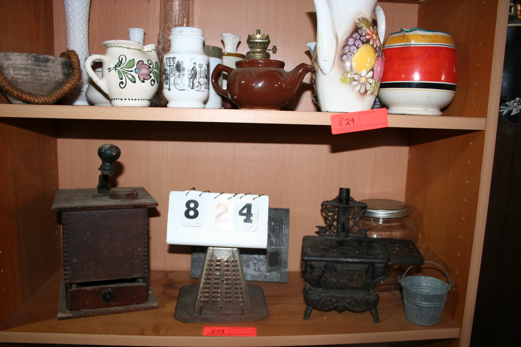 Image for Misc Ceramies, Cast Iron 2 Shelves