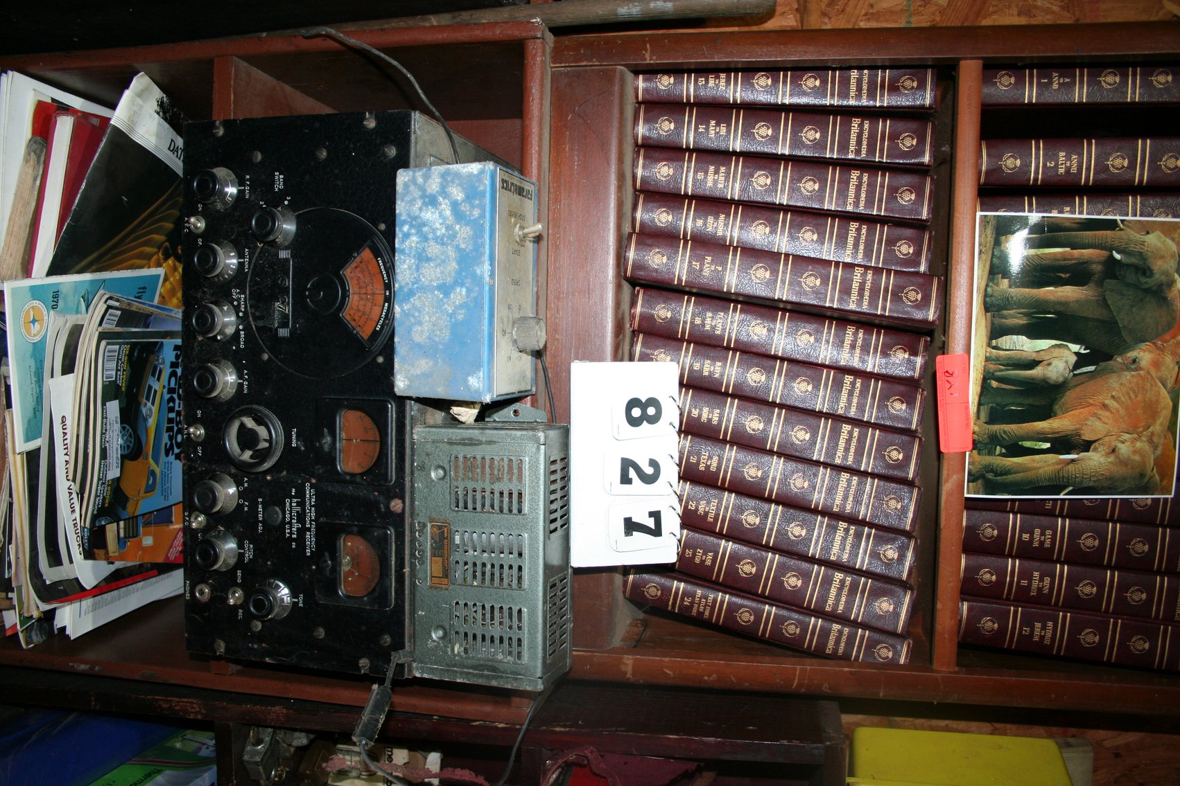 Image for Vintage Hellicrafters Ham Radio