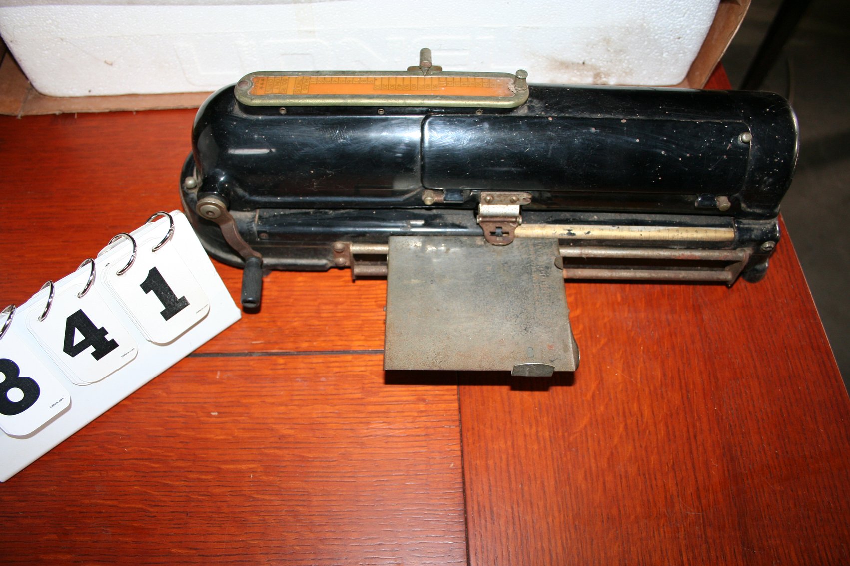 Image for Antique Todd Protectograph Check Writer