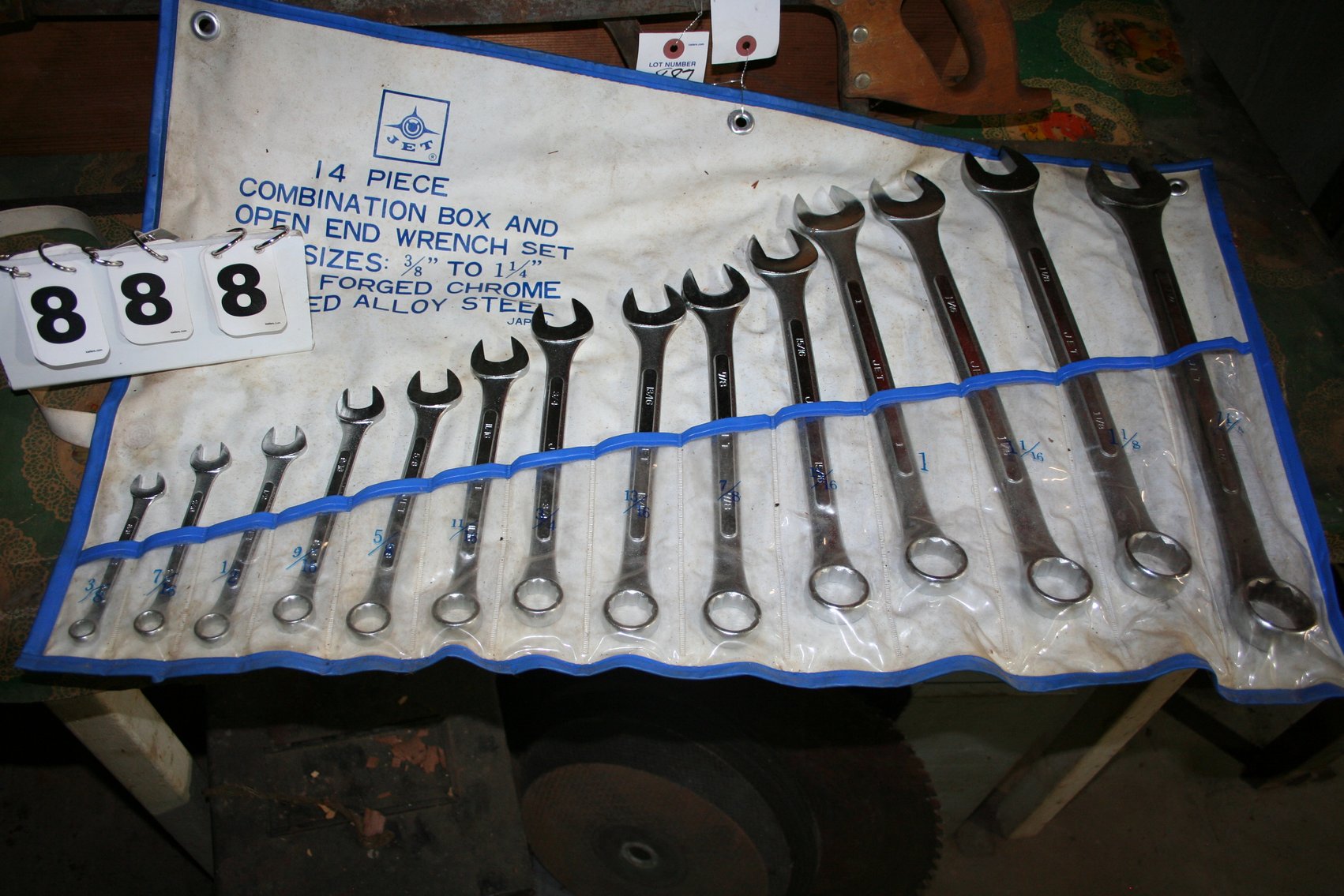 Image for 14 Piece 3/8 to 1 1/4 Open & Boxed