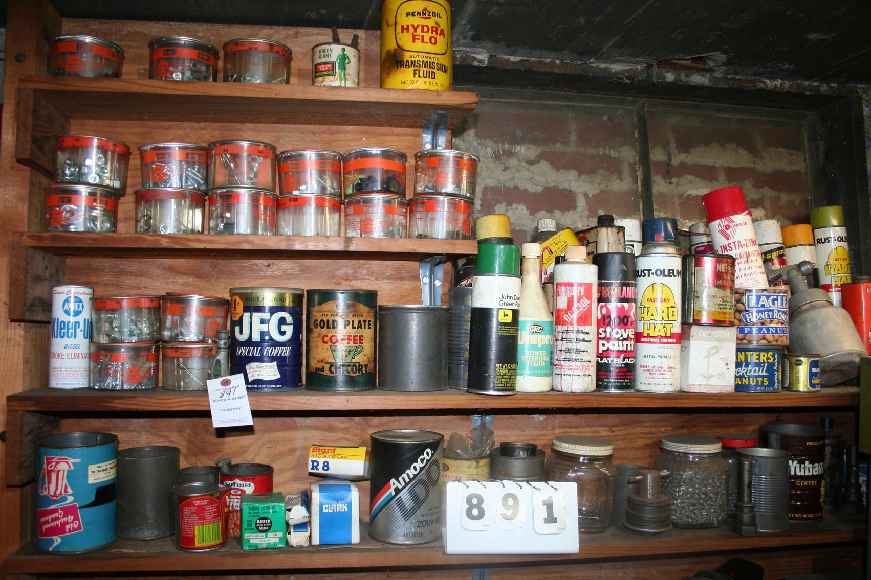 Image for Contents of Shelf, Nuts, Bolts, Misc Items