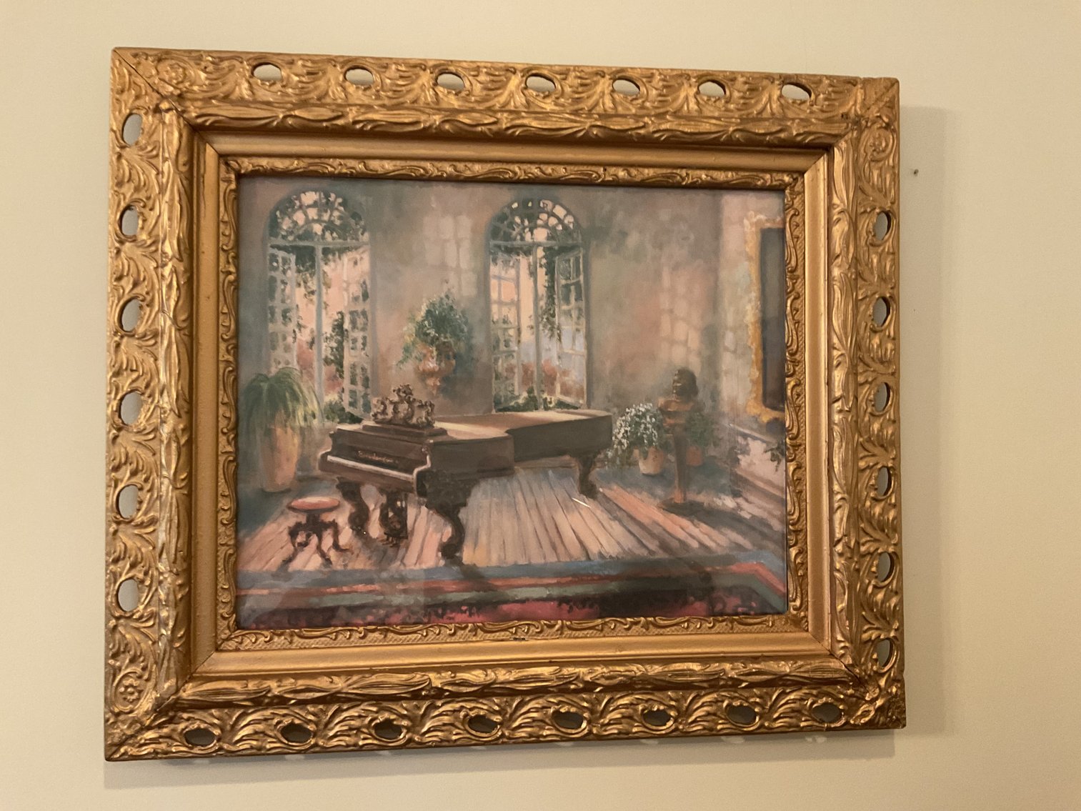 Image for Print in Antique Frame