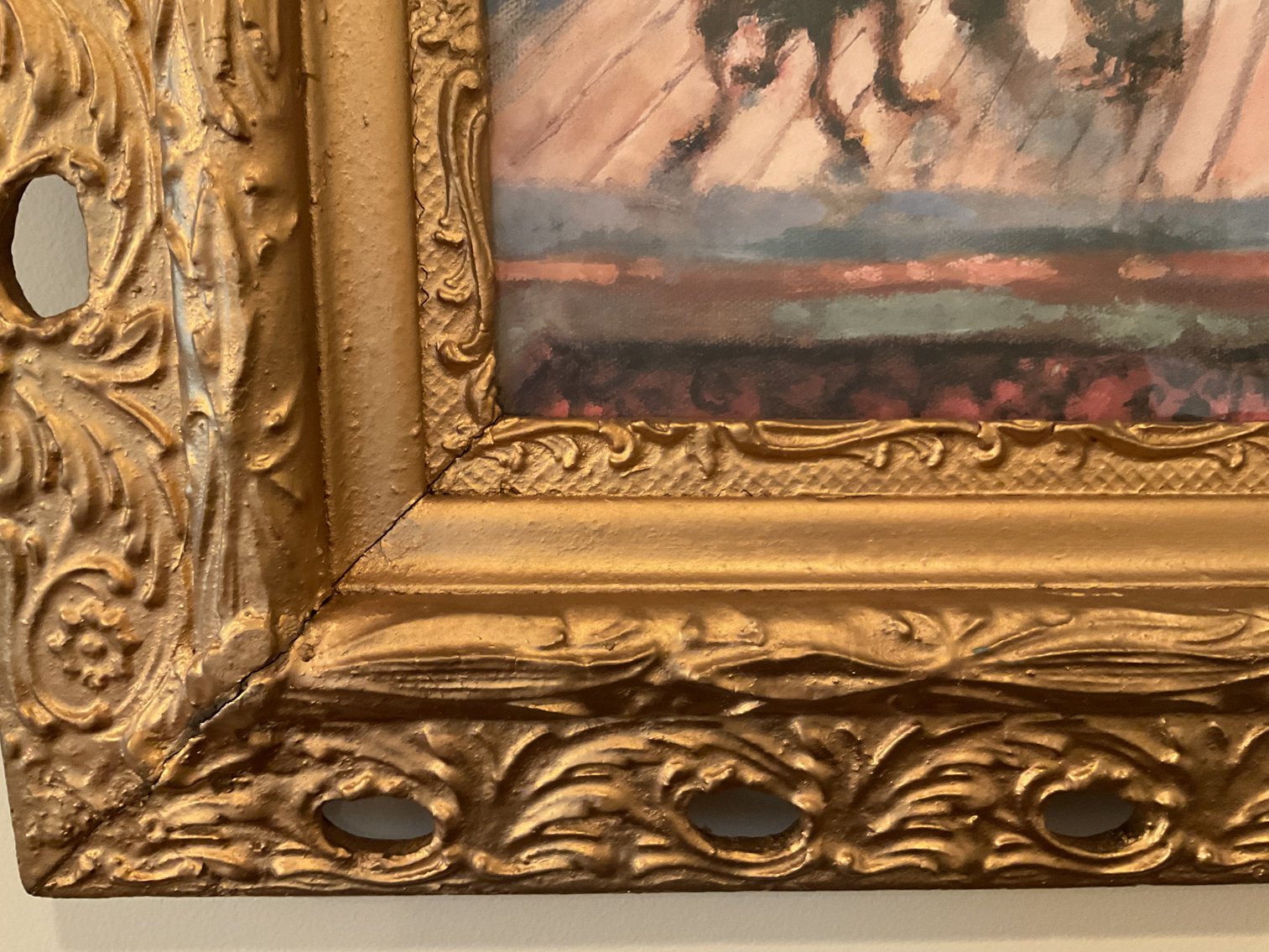 Image for Print in Antique Frame