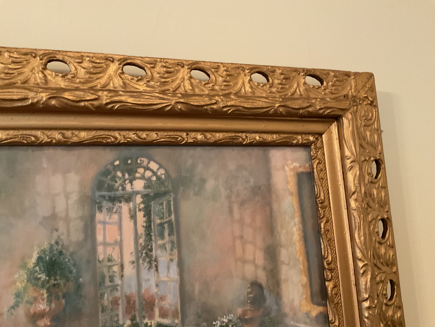 Image for Print in Antique Frame
