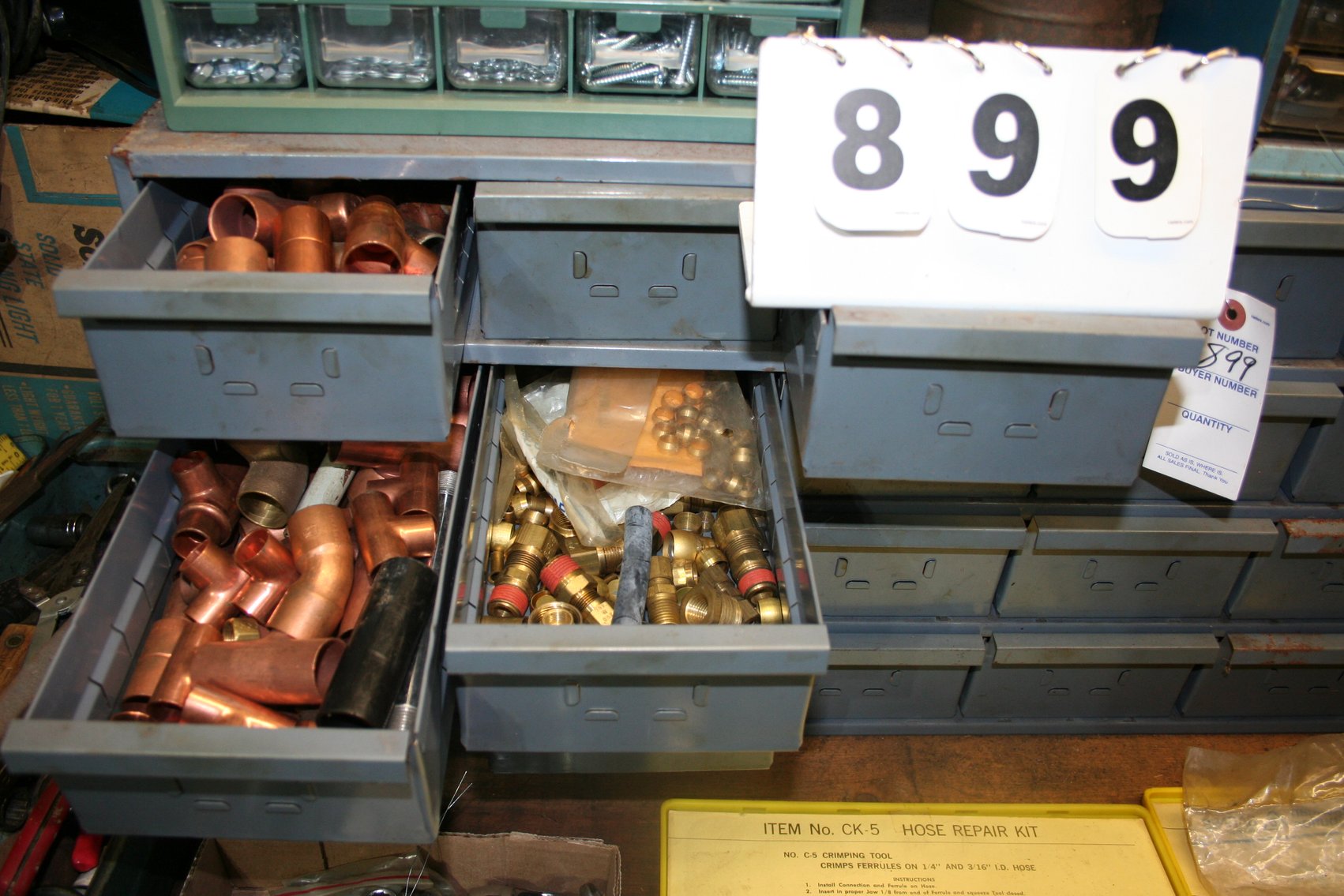 Image for Cabinet, Brass, Copper Fittings