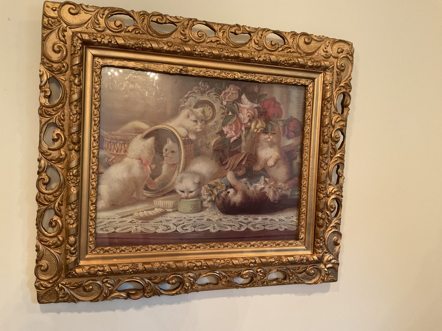 Image for Print in Antique Frame