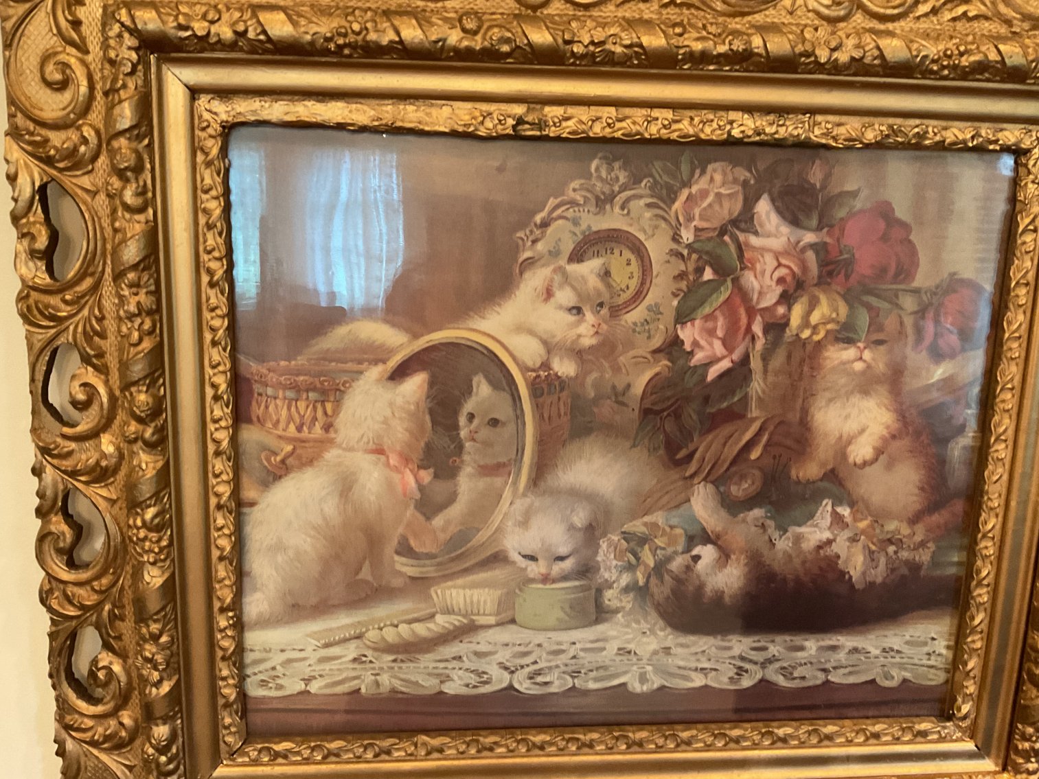 Image for Print in Antique Frame