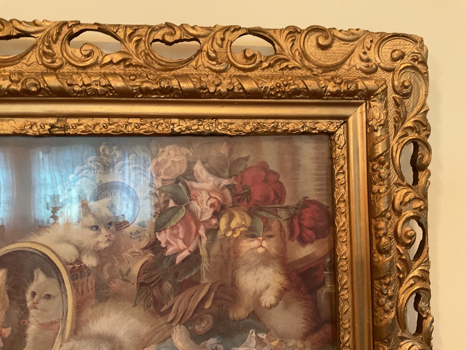 Image for Print in Antique Frame