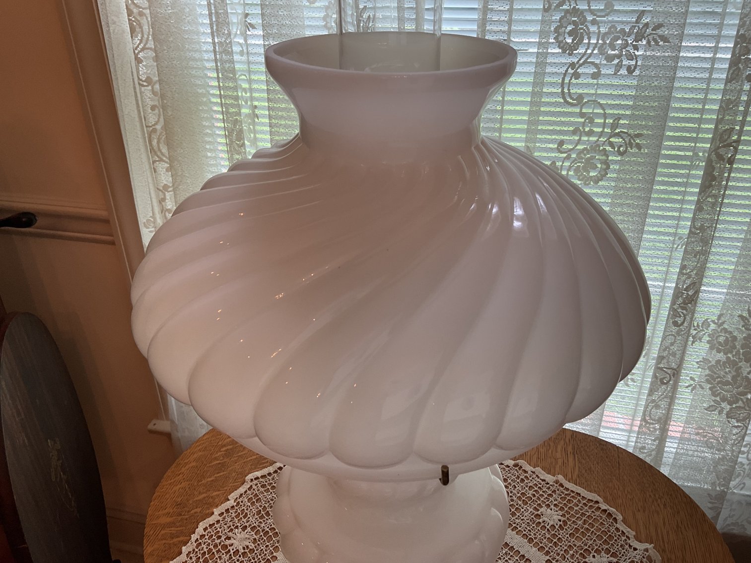 Image for Milk Glass Lamp